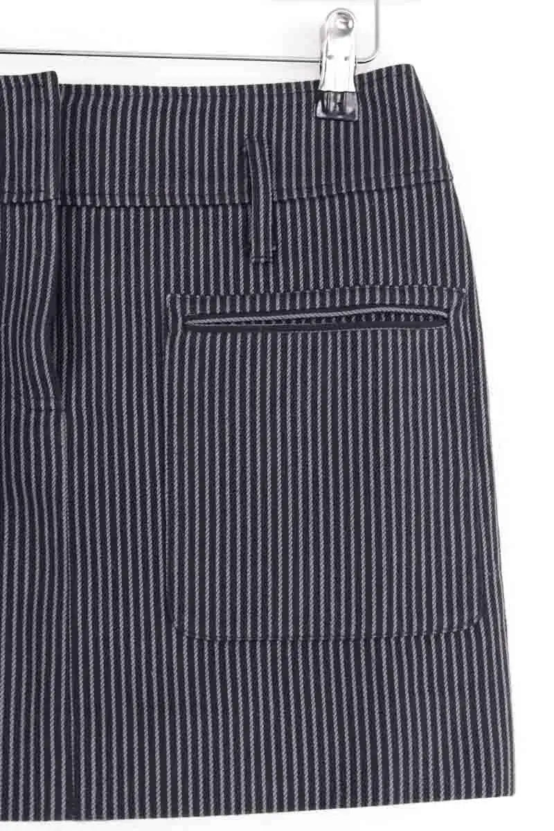 Mini jupe Balenciaga Gris en Coton