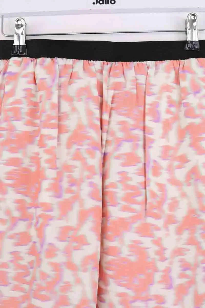 Mini jupe Balenciaga Rose en Synthétique