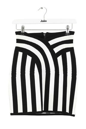 Mini jupe Balmain Noir en Viscose, taille S - Seconde Main