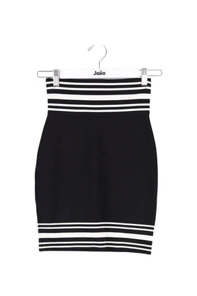 Mini jupe Balmain Noir en Viscose, taille S - Seconde Main