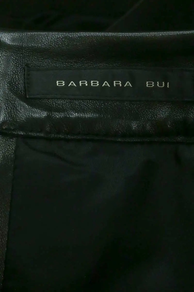 Mini jupe Barbara Bui Noir en Cuir
