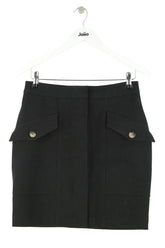 Mini jupe Ba&Sh Noir en Coton, taille S - Seconde Main