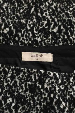 Mini jupe Bash Noir en Coton