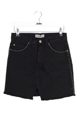 Mini jupe Ba&Sh Noir en Coton, taille XS - Seconde Main