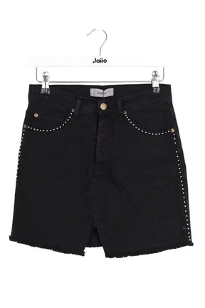 Mini jupe Ba&Sh Noir en Coton, taille XS - Seconde Main