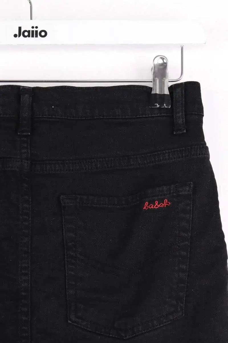 Mini jupe Ba&Sh Noir en Coton