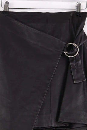 Mini jupe Ba&Sh Noir en Cuir