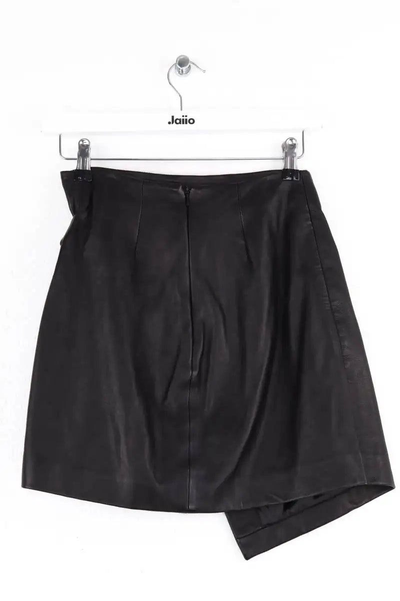 Mini jupe Ba&Sh Noir en Cuir