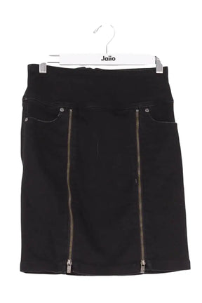 Mini jupe Boss Noir en Coton, taille S - Seconde Main