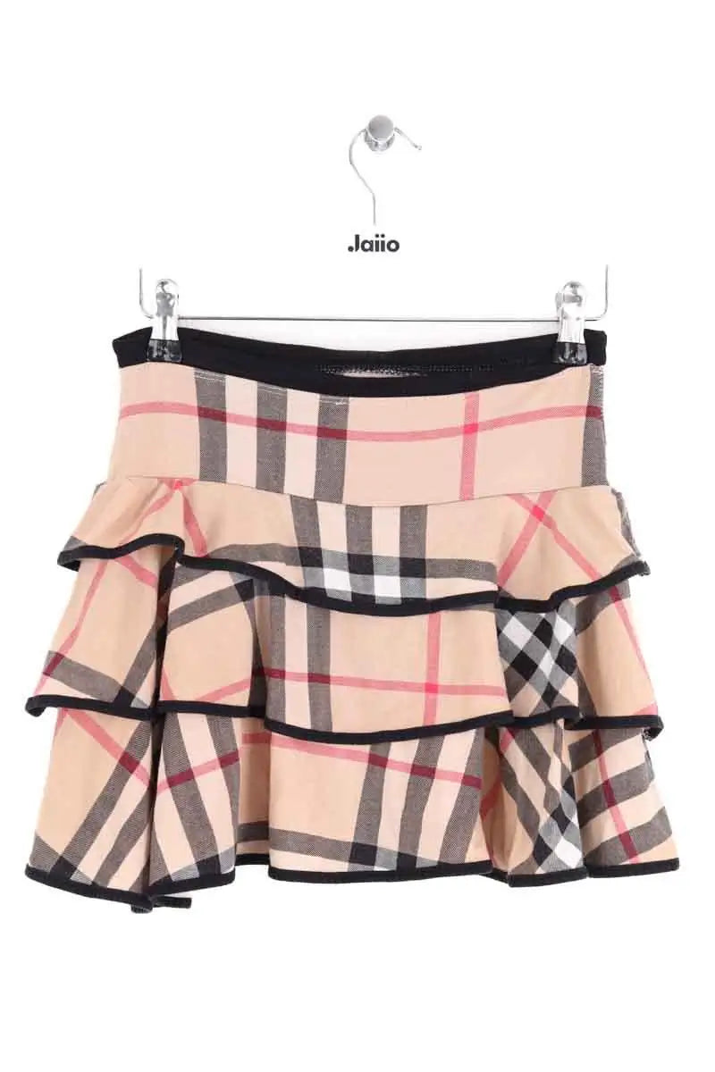 Mini jupe Burberry Beige en Coton