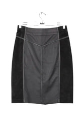 Mini jupe Burberry Noir en Cuir, taille XL - Seconde Main