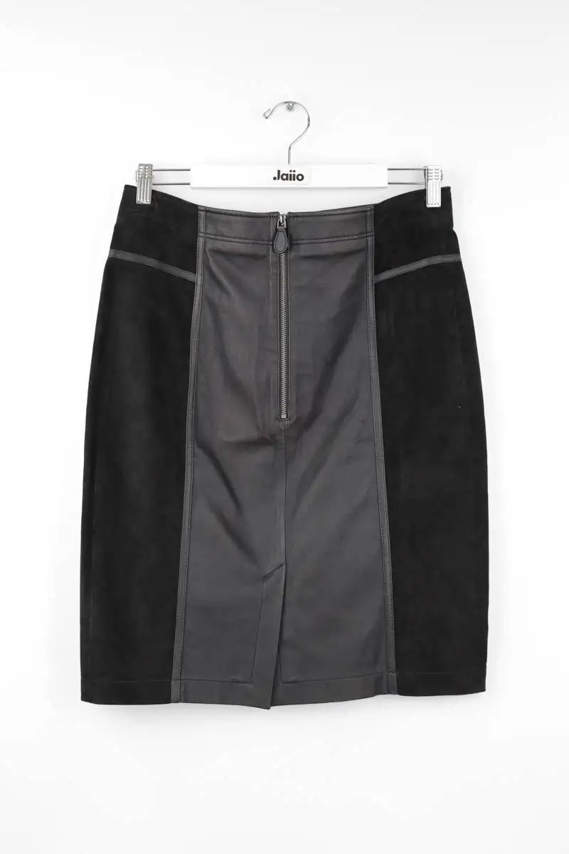 Mini jupe Burberry Noir en Cuir