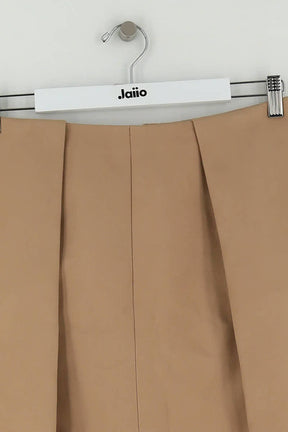 Mini jupe Carven Beige en Coton