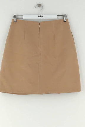 Mini jupe Carven Beige en Coton