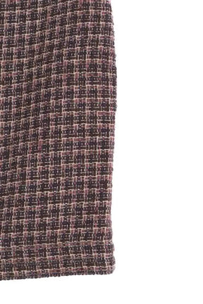 Mini jupe Chanel Marron en Tweed