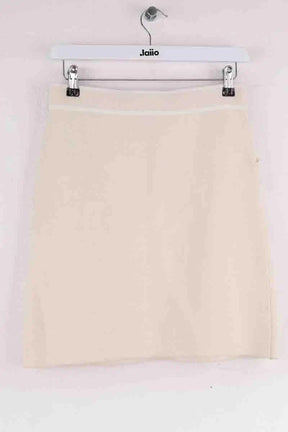 Mini jupe Claudie Pierlot Ecru en Coton