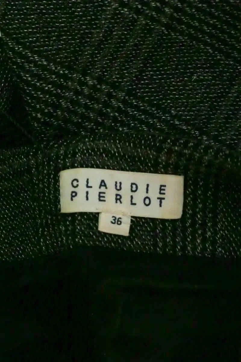 Mini jupe Claudie Pierlot Gris en Synthétique