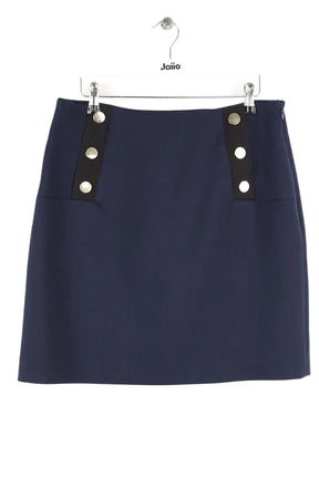Mini jupe Claudie Pierlot Marine en Polyester, taille L - Seconde Main