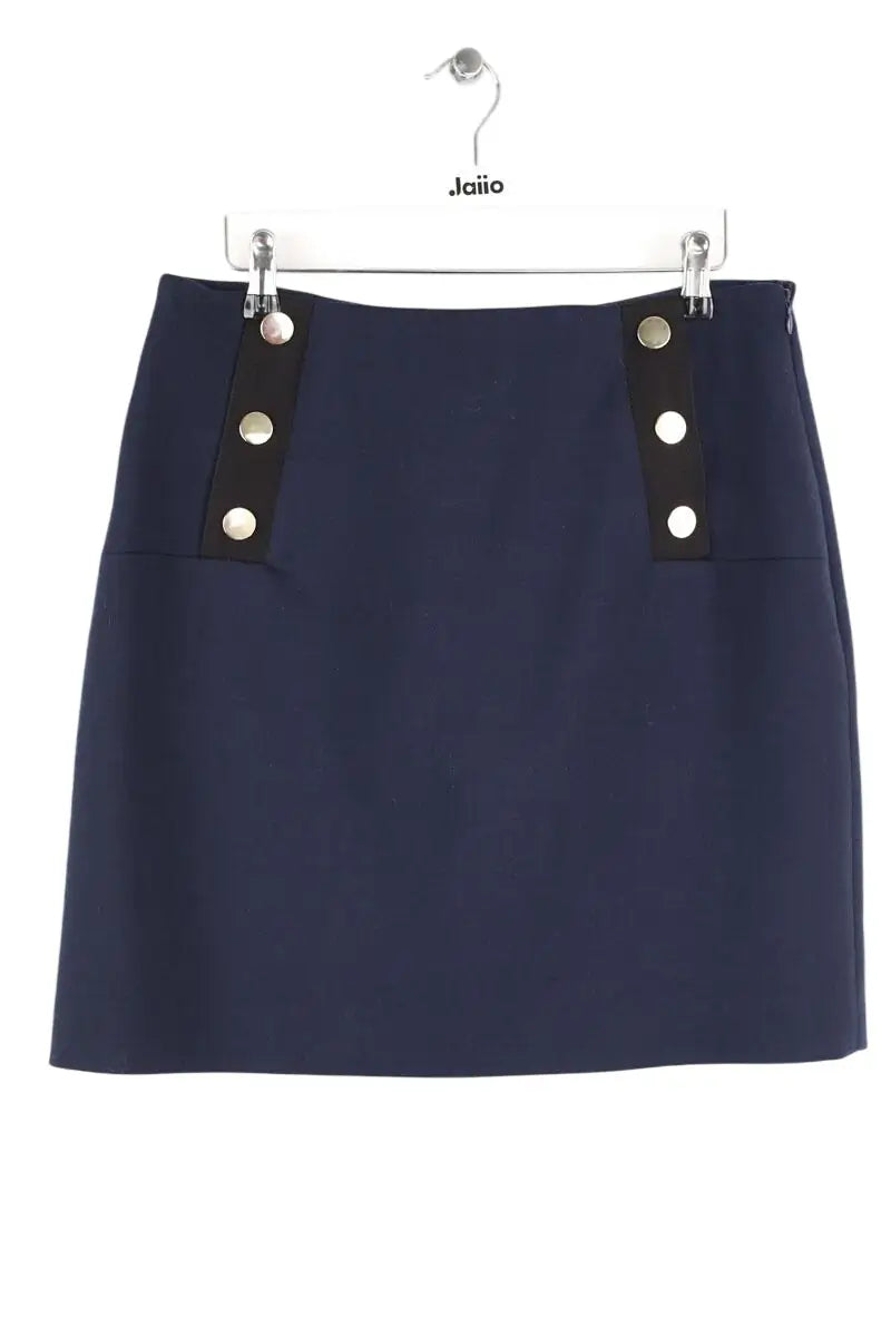 Mini jupe Claudie Pierlot Marine en Polyester, taille L - Seconde Main