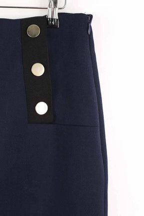 Mini jupe Claudie Pierlot Marine en Polyester