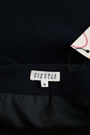 Mini jupe Claudie Pierlot Marine en Polyester