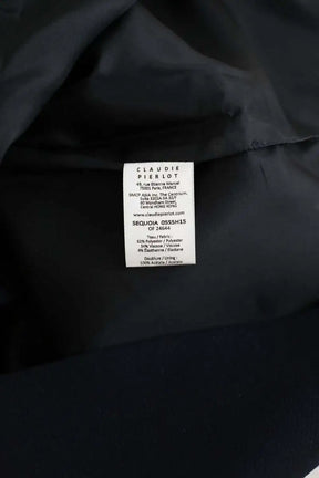 Mini jupe Claudie Pierlot Marine en Polyester