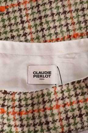 Mini jupe Claudie Pierlot Multicolore en Polyester