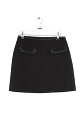Mini jupe Claudie Pierlot Noir en Polyester, taille S - Seconde Main