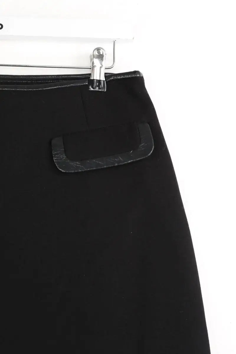 Mini jupe Claudie Pierlot Noir en Polyester