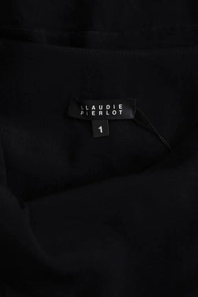 Mini jupe Claudie Pierlot Noir en Synthétique