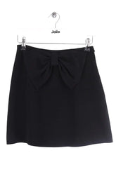 Mini jupe Claudie Pierlot Noir en Synthétique, taille XXS - Seconde Main