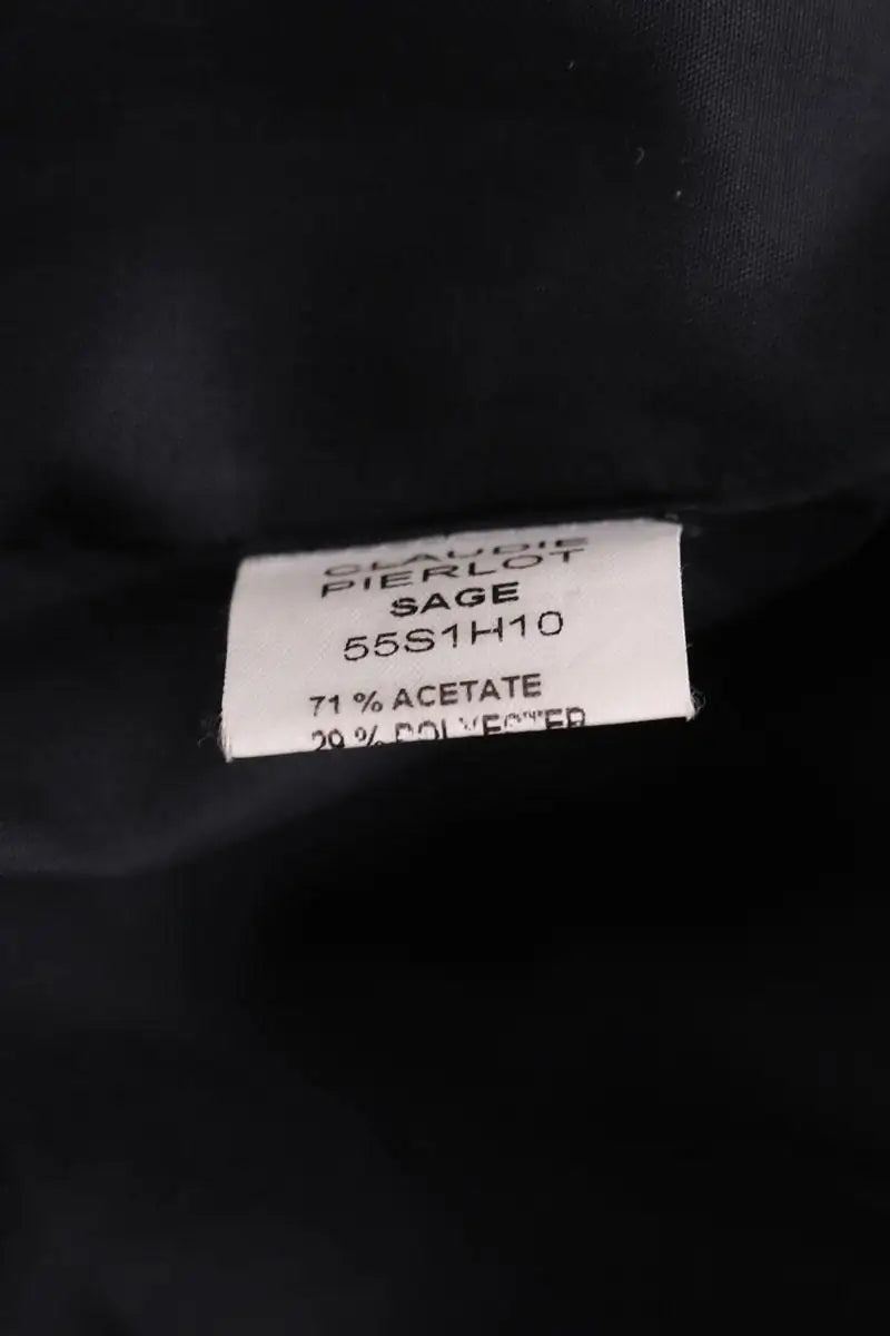Mini jupe Claudie Pierlot Noir en Synthétique