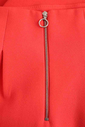 Mini jupe Claudie Pierlot Orange en Polyester