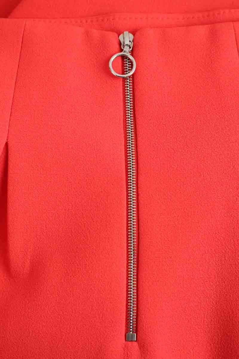 Mini jupe Claudie Pierlot Orange en Polyester