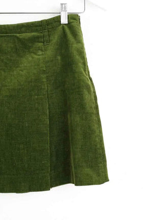 Mini jupe Claudie Pierlot Vert en Coton