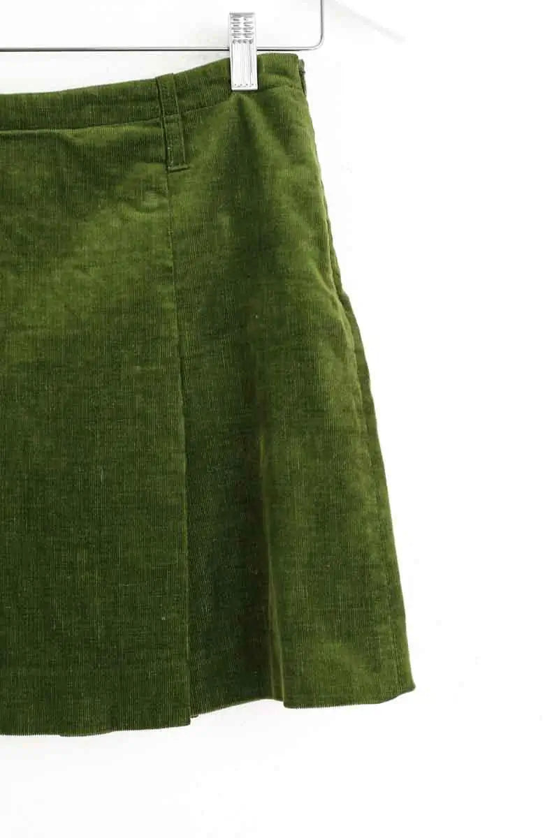 Mini jupe Claudie Pierlot Vert en Coton
