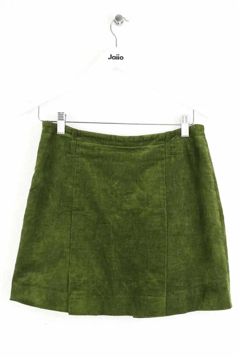 Mini jupe Claudie Pierlot Vert en Coton
