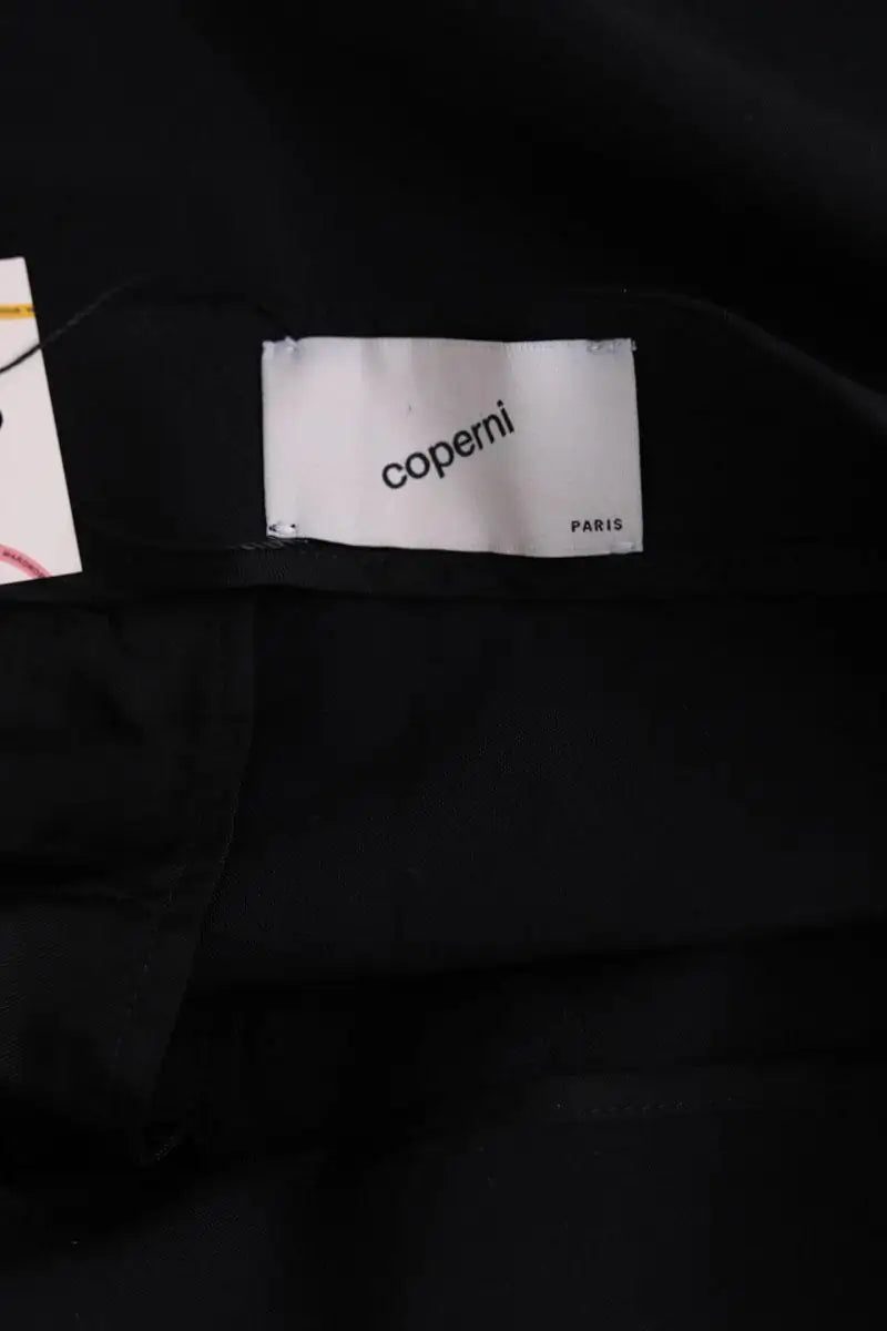 Mini jupe Coperni Noir en Laine