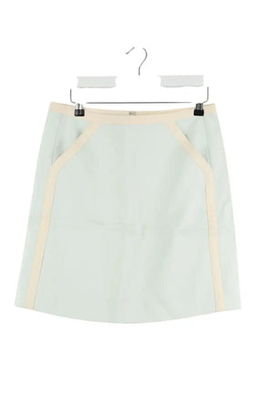 Mini jupe Courrèges Vert en Viscose, taille S - Seconde Main