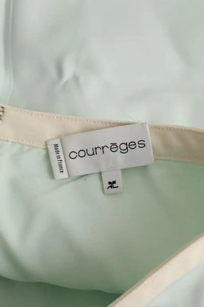 Mini jupe Courrèges Vert en Viscose
