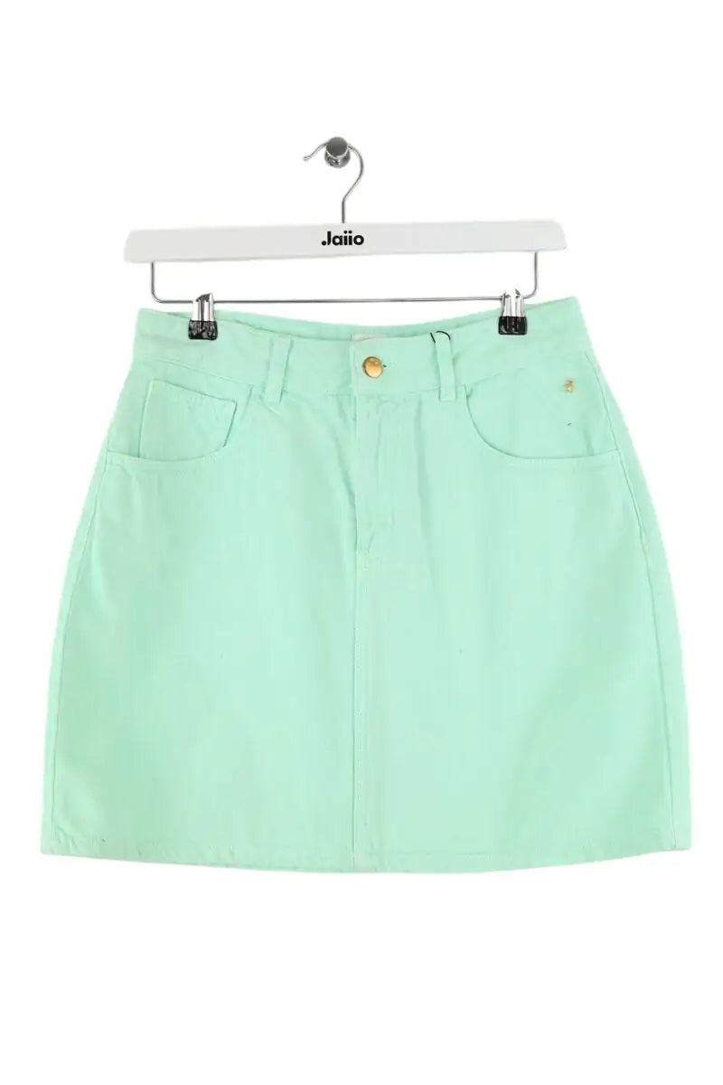 Mini jupe Des Petits Hauts Loubaba Vert en Coton, taille M - Seconde Main