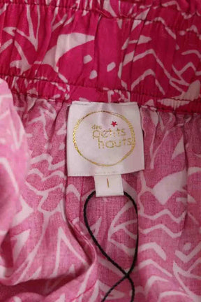 Mini jupe Des Petits Hauts Rose en Viscose