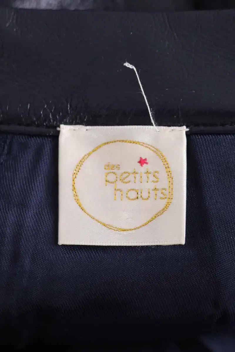 Mini jupe Des Petits Hauts Roxane Bleu en Synthétique