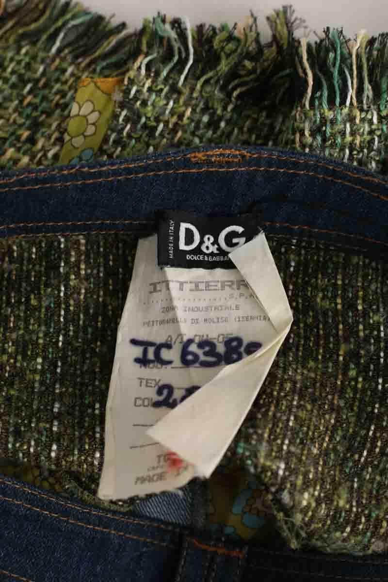 Mini jupe Dolce & Gabbana Vert en Coton