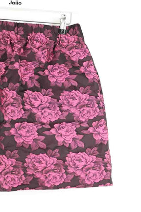 Mini jupe Ganni Rose en Synthétique