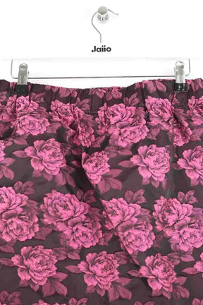Mini jupe Ganni Rose en Synthétique
