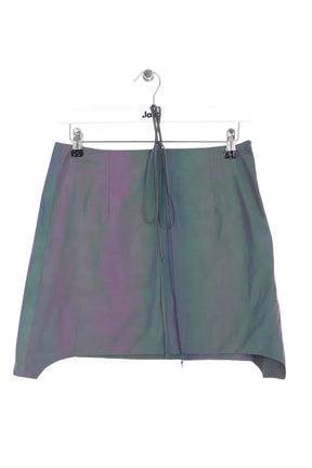 Mini jupe Helmut Lang Gris en Synthétique, taille M - Seconde Main