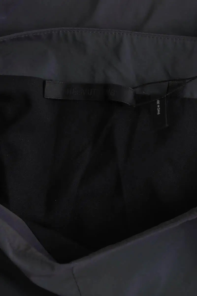Mini jupe Helmut Lang Gris en Synthétique