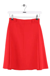 Mini jupe Hugo Boss Rouge en Viscose, taille XS - Seconde Main