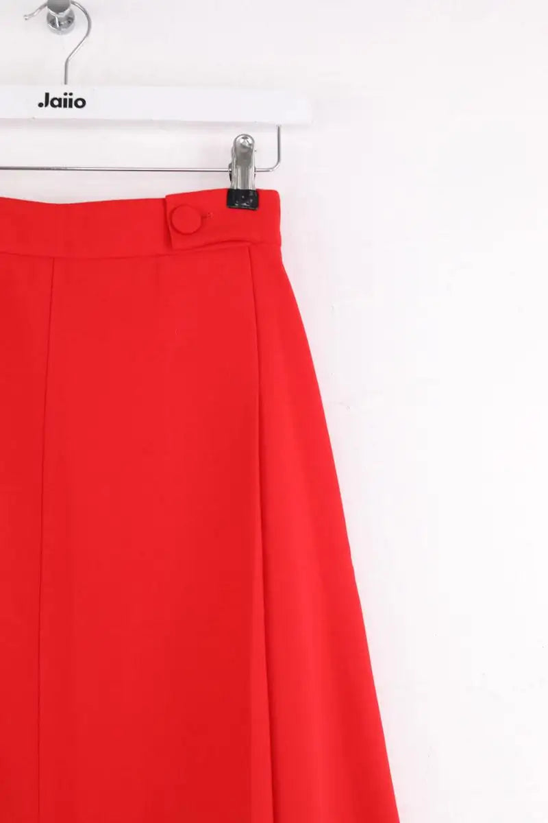 Mini jupe Hugo Boss Rouge en Viscose